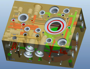 闭式液压系统用阀组