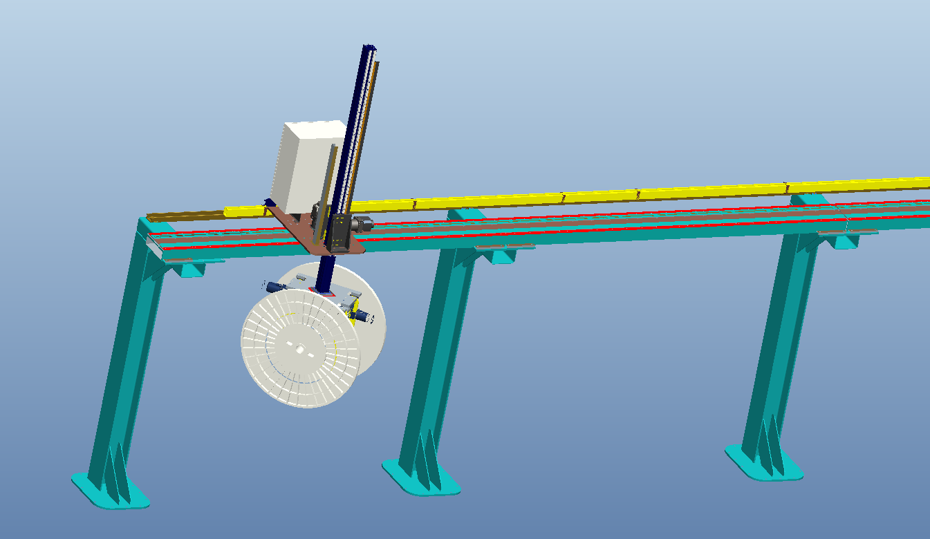 无线桁架自动上下料